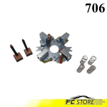 Piastra Portaspazzole Motorino Avviamento Cargo 131184 Adatto Alfa Romeo Alfetta