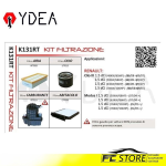 Kit Tagliando Filtri Renault Clio III 1.5 dCi 65 68 86 106 HP - Ydea K131RT