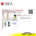Kit Tagliando Filtri Lancia Delta III 1.4 turbo GPL 88KW 11> - Ydea K151LC-G