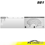 Cavi Candela Accensione Per Opel Corsa A 1600 ie 72Kw C16SEL 09.1989>03.1993