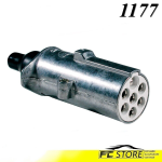 Spina 24V 7 Poli Alluminio