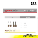 Spazzole Motorino Avviamento GASX 102 - 103