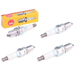 Set 4 Candele Accensione NGK 7168 DCPR8EKC Per Fiat Brava Bravo I Marea