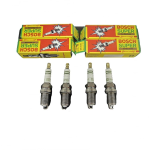 Set 4 Candele Accensione Bosch 0241240587 Per Alfa Romeo Aston MArtin Audi Fiat