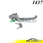 Maniglia Porta Bilaterale In Zama Cromata Con Chiave Fiat 500 F-N-R 4135235