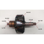 ROTORE ALTERNATORE ALFA ROMEO ALFA 1750 2000 ALFETTA 1600 1800 2000 1124034135