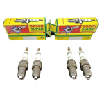 Set 4 Candele Accensione Bosch 0242240554 Per Alfa Romeo Aston MArtin Audi Fiat