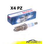 4 Pezzi Candela accensione Bosch HR8D+ per Mercedes 190 Classe G S SL Cadillac