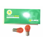 KIT 2 LAMP LAMPADE HELMER PY21W 12V 21W COLORE AMBRA INDICATORE DIREZIONALE