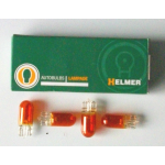 4 LAMPADE HELMER T10 12V 5W LUCE GIALLA LAMPADA DI DIREZIONE PER  AUTO