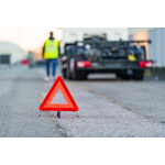 Triangolo Basik, auto ferma