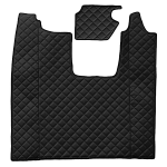 Tappeto centrale in Skeentex - Nero - compatibile per Scania R Serie 7 - New Generation (11/16>) sedile pass. pieghevole, sedile pass. pneumatico