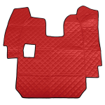 Tappeto centrale in Skeentex - Rosso - compatibile per Scania R Serie 5 (03/04>08/09) manuale