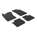 Set tappeti su misura in gomma - compatibile per Fiat Tipo 5p (05/16>09/20) - Fiat Tipo sw (09/16>09/20) - Fiat Tipo 5p (10/20>) - Fiat Tipo Cross (10/20>) - Fiat Tipo sw (10/20>)