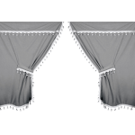 Premiere, set tende in microfibra per camion - Grigio