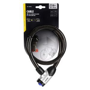 Cavo antifurto in acciaio Ø 15 mm - 80 cm
