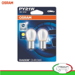 IndicatorI di Direzione OSRAM DIADEM CHROME PY21W 7507DC-02B 12V 21W BAU15s