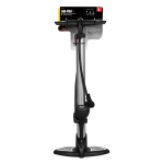 Air-Pro 1, pompa in acciaio con manometro - H 590 mm - Ø 38 mm