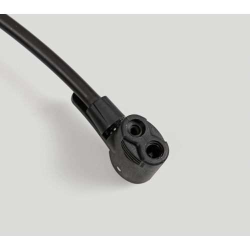 Air-Pro 1, pompa in acciaio con manometro - H 590 mm - Ø 38 mm