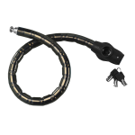 Boa, cavo antifurto Ø 24 mm in acciaio plastificato - 80 cm
