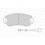 Pastiglie freni Ant. 1307-1510 Simca 1510/SOLARA