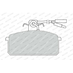 Pastiglie freni Anteriori Lancia Delta I 1.5 Lancia Prisma 1.3-1.5 FDB363