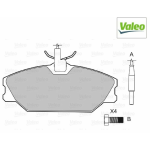 Pastiglie freni Ant.Renault Clio II/Laguna I/Megane I/Megane Scenic/Safrane II