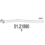 MARMITTA CENTRALE TUBO COLLETTORE FORD FIESTA 1.1 - 01.21890 MTS