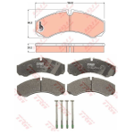 PASTIGLIE FRENO ANTERIORE PER FURGONE AUTOCARRO