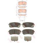 PASTIGLIE FRENO POST. HYUNDAI i20 i30 ix35 TUCSON KIA SPORTAGE TRW GDB3474