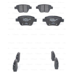 PASTIGLIE FRENO POST.AUDI A1 A3 SEAT ALTEA SKODA OCTAVIA II YETI VW GOLF VI