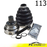 KIT GIUNTI SEMIASSI TRASMISSIONE FINALE AUDI S3 TT SEAT ALTEA VW GOLF V VI VII