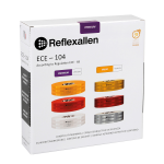 Premium, nastro segnaletico di sicurezza per superfici rigide - 12,5 m - Giallo