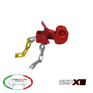 GRIPX9 - Catene da Neve 9mm |Omologate TÜV e GS| Gruppo 45, Lega di Acciaio 