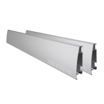 Kargo Rack System - Coppia fianchetti h 12 cm - 180 cm