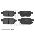 BLUE PRINT ADK84238 Kit pastiglie freni Assale posteriore