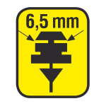 Blade-X - 61 cm - senza rotaia - 2 pz