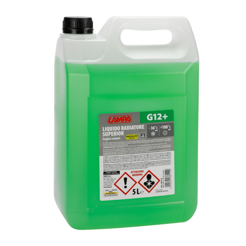 Superior-Verde G12+, liquido antigelo radiatorepronto all'uso  (-36°C) - 5 L