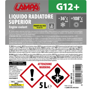 Superior-Verde G12+, liquido antigelo radiatorepronto all'uso  (-36°C) - 5 L