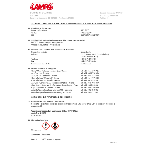 38103 LAMPA Superior-blu liquido antigelo radiatore pronto all'uso -20c 5L auto