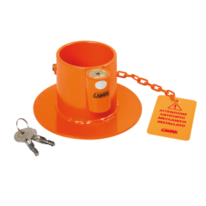 Antifurto meccanico per semirimorchio