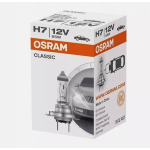 Lampada H7 OSRAM 12V 55W Classic Luce Faro per Auto e Moto 