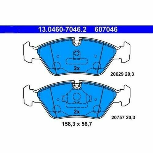 Pastiglie freni Ant.Alpine B6 Bmw 3 Bmw 5 Bmw 6 Ferrari 20/308 Porsche 928