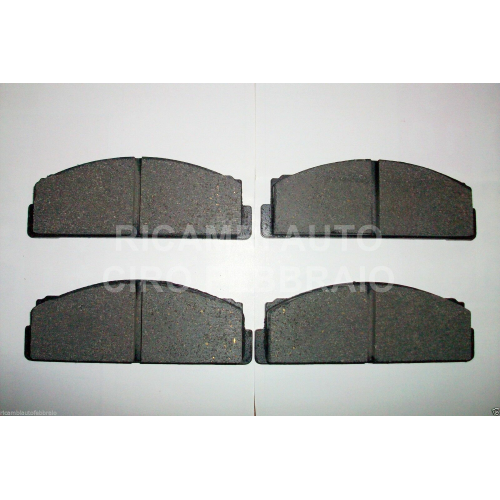 PATTINI FRENO per FIAT 850 dal 03.68>