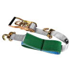 Nastro tensore con cricchetto per bisarca, gancio girevole - 5000 Kg - 5x250 cm