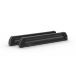 BARRE PORTASCI IN ALLUMINIO NORDRIVE "PRO SLIDERS PS-60" NERO - N40001