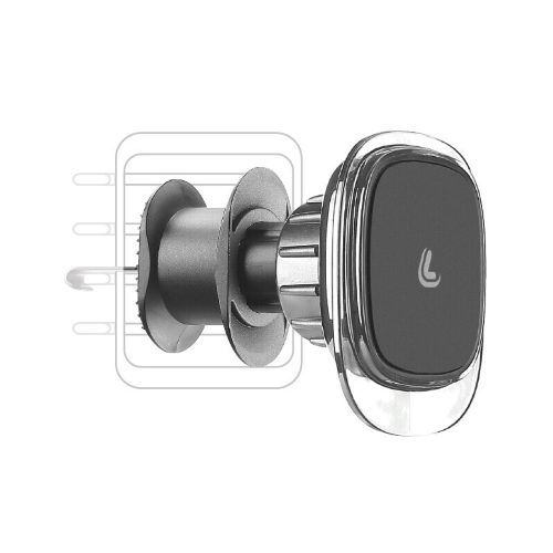 SUPPORTO MAGNETICO PORTA CELLULARE AUTO UNIVERSALE CALAMITA PER BOCCHETTA ARIA LAMPA72526