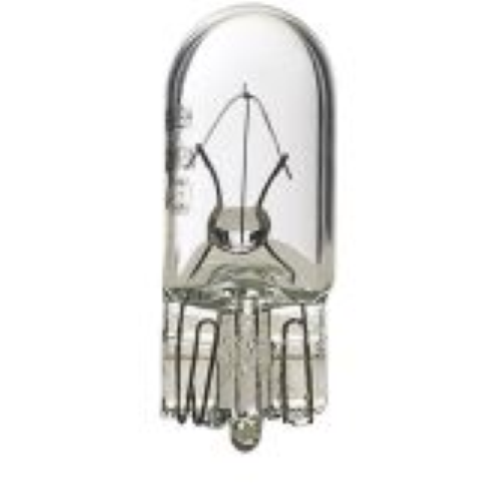 LAMPADA VETRO 12V 5W T10 (W2,1X9,5d) 10PZ