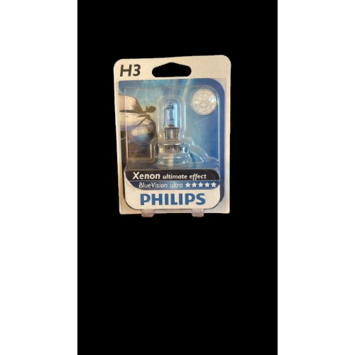 1 Lampada H3 Xenon BlueVision Ultra 35W 12V 4000K +30%