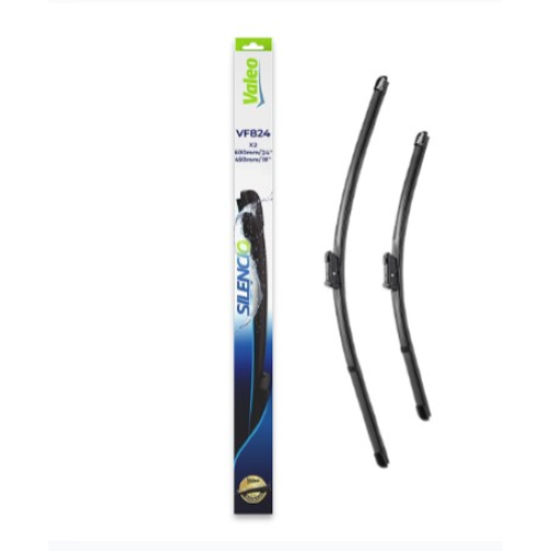 Spazzola Tergi Valeo 577824 Silencio Flat Blade Set